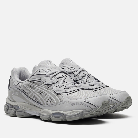 Кроссовки ASICS Gel-Nyc Leather, цвет серый, размер 39 EU