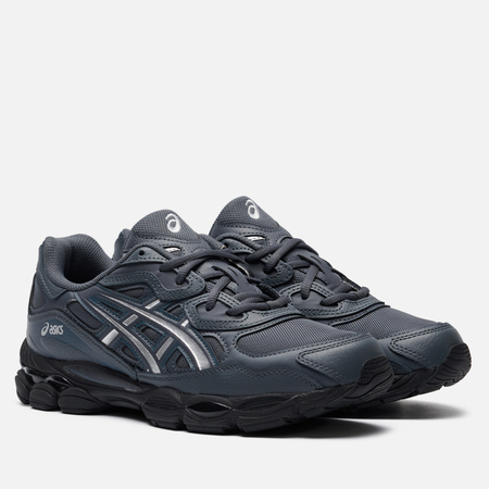Кроссовки ASICS Gel-Nyc Leather, цвет серый, размер 40 EU