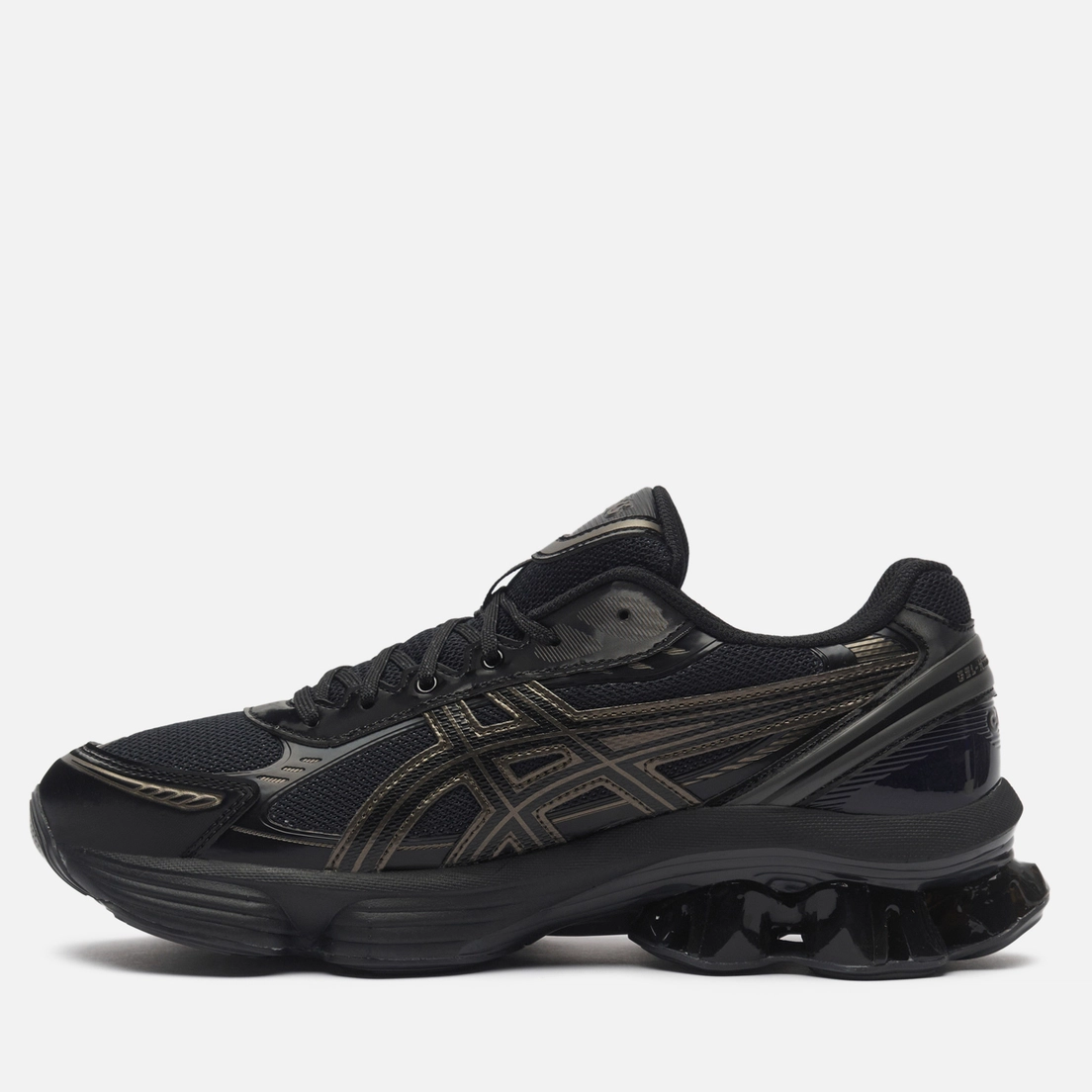 ASICS GEL Kinetic オールブラック シューズ Мужские кроссовки ASICS Gel-Kinetic Fluent, 1203A591-003