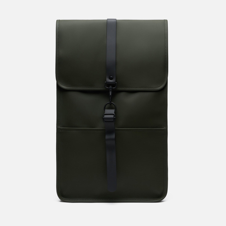 Рюкзак RAINS Waterproof Coil Zipper, цвет зелёный