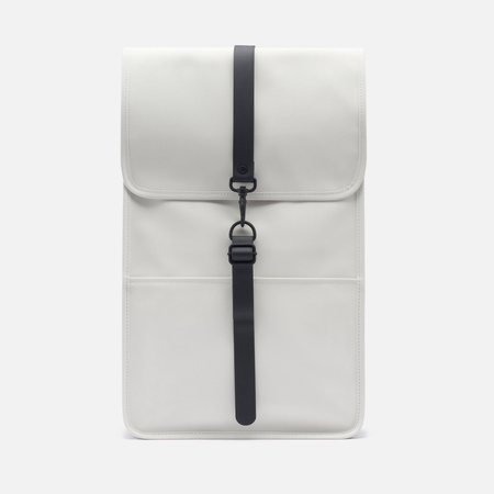Рюкзак RAINS Waterproof Coil Zipper, цвет белый