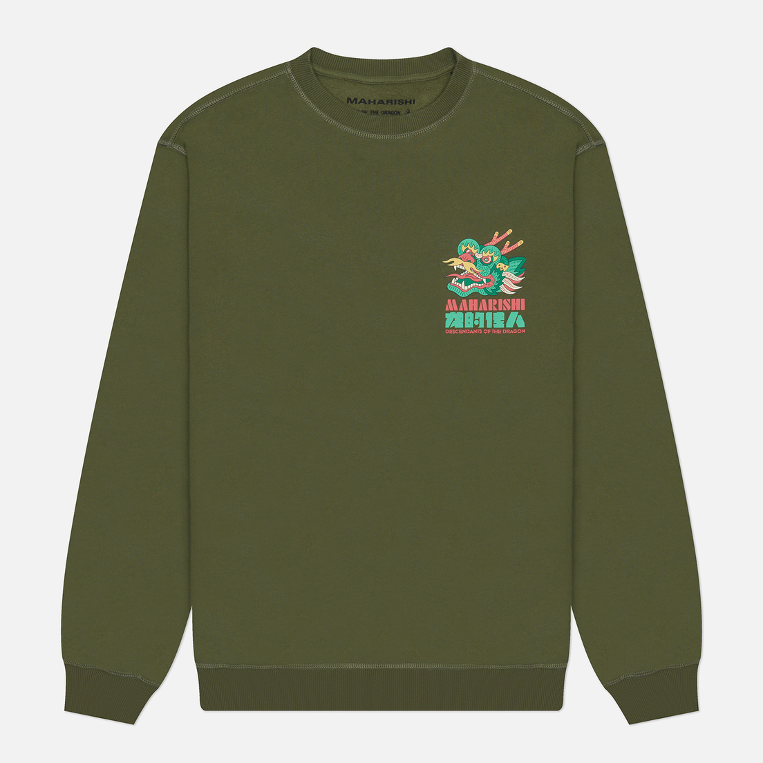 maharishi Мужская толстовка x Allister Lee Year Of The Dragon Crew Neck