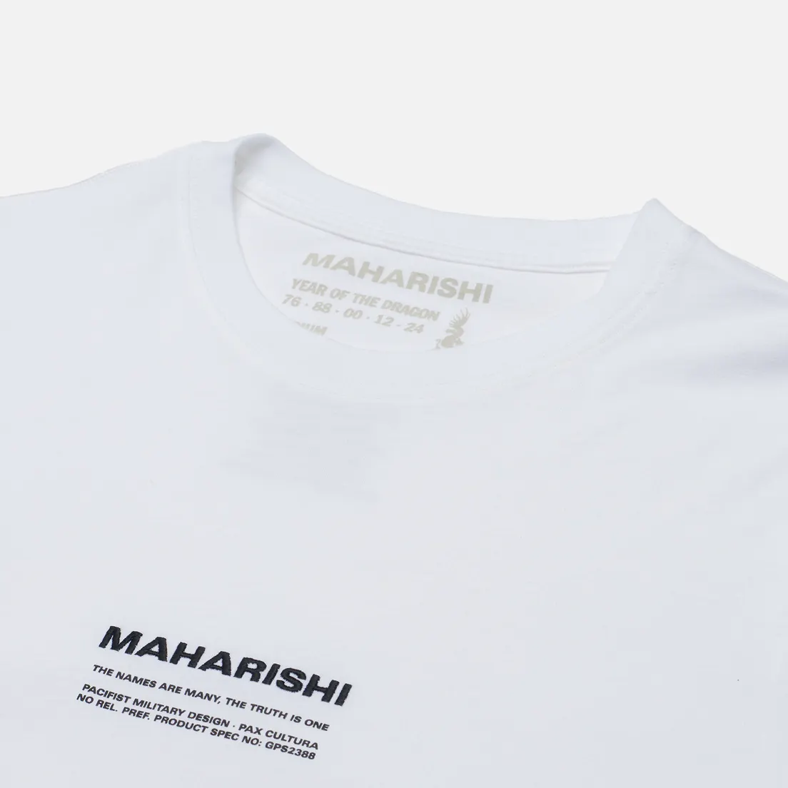 maharishi Мужской лонгслив x Tashi Mannox Tibetan Sanskrit
