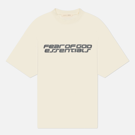 Мужская футболка Fear of God ESSENTIALS Ponte 90s, цвет белый, размер L
