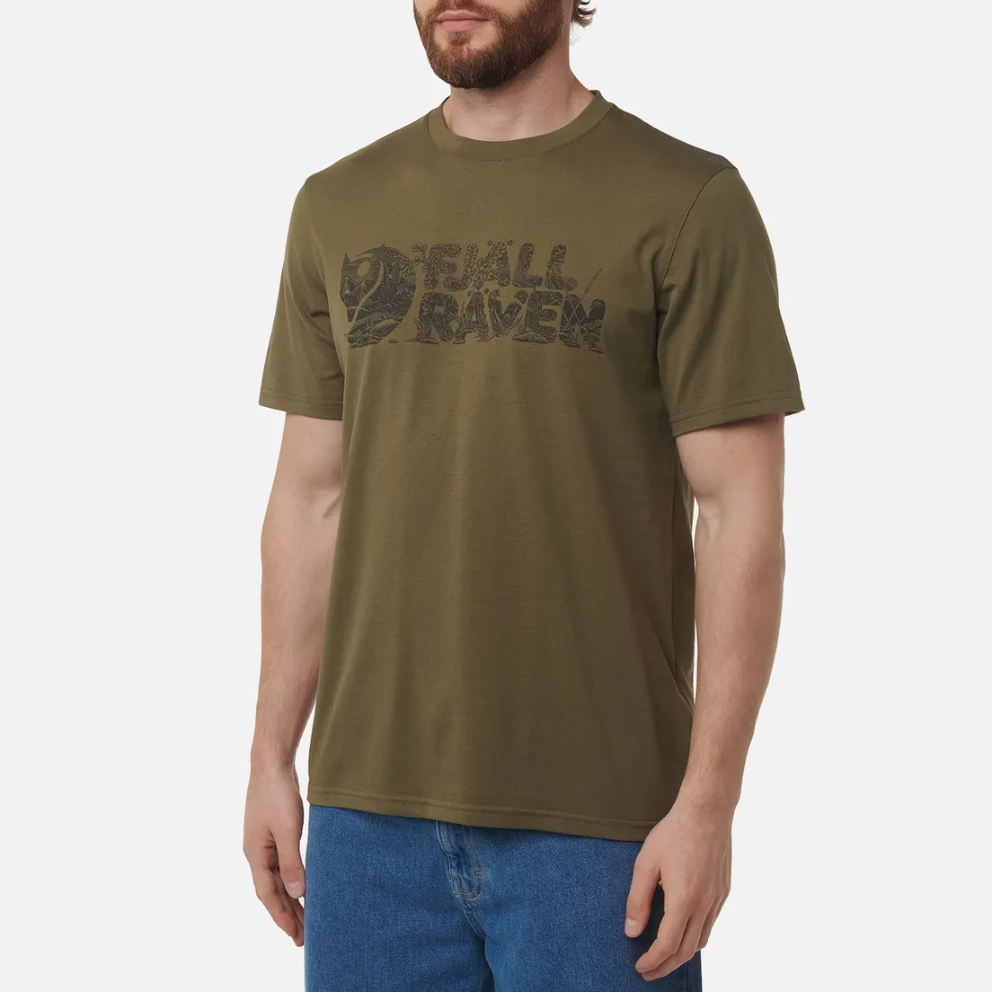 Fjallraven Мужская футболка Lush Logo