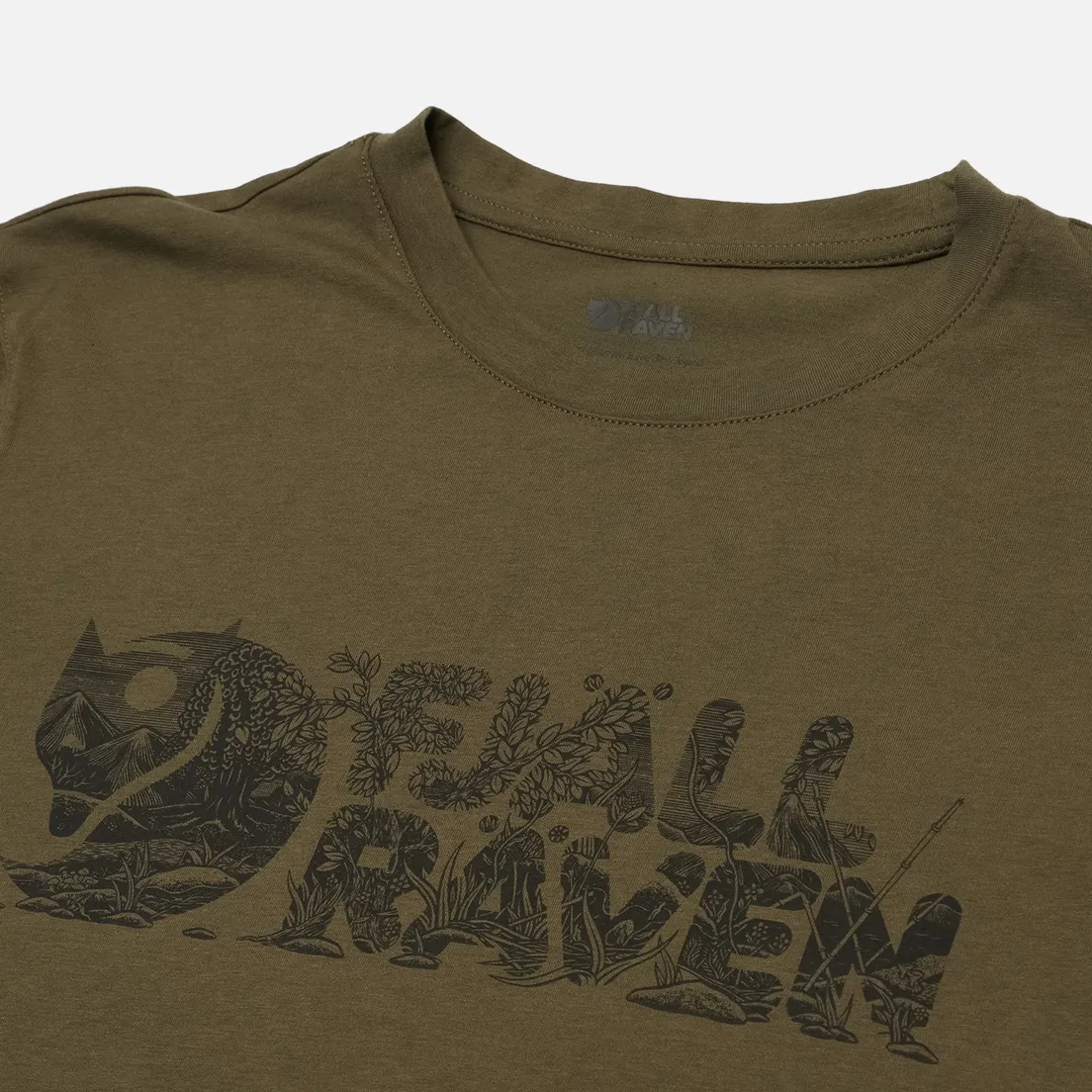 Fjallraven Мужская футболка Lush Logo