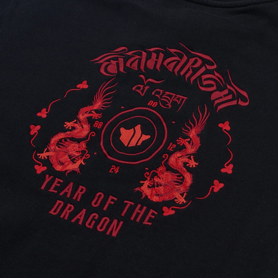 maharishi Мужская толстовка x Tashi Mannox Dragon Anniversary Crew Neck