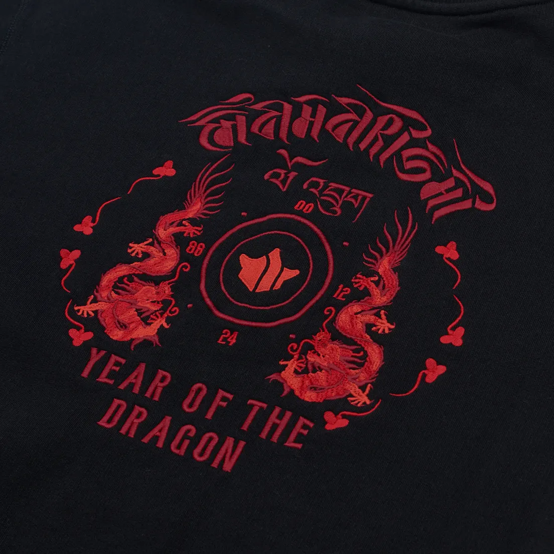 maharishi Мужская толстовка x Tashi Mannox Dragon Anniversary Crew Neck