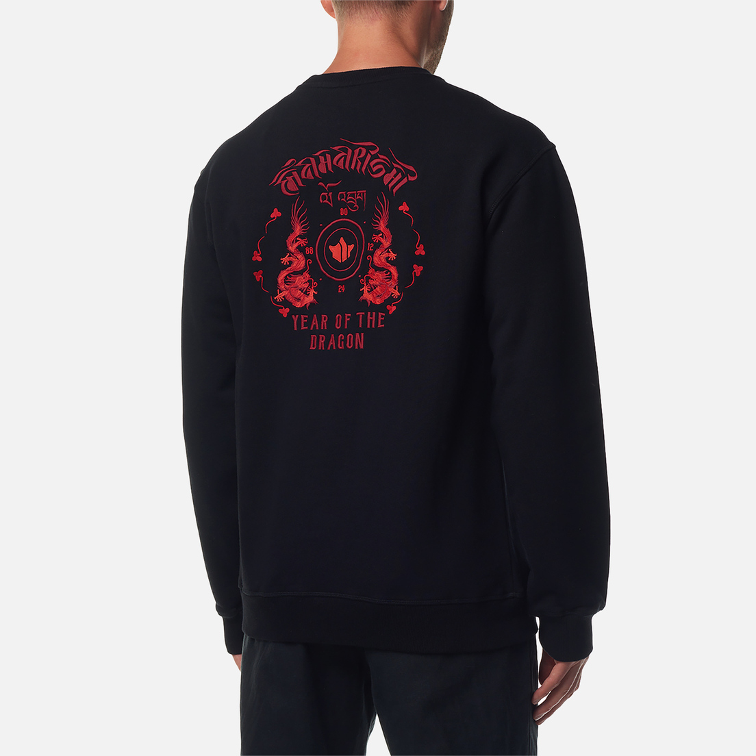 maharishi Мужская толстовка x Tashi Mannox Dragon Anniversary Crew Neck