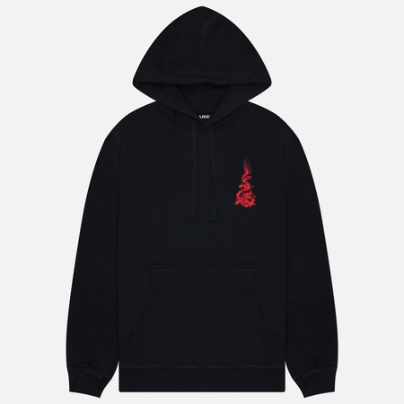 Мужская толстовка maharishi Original Dragon Embroidered Hoodie, цвет чёрный, размер L