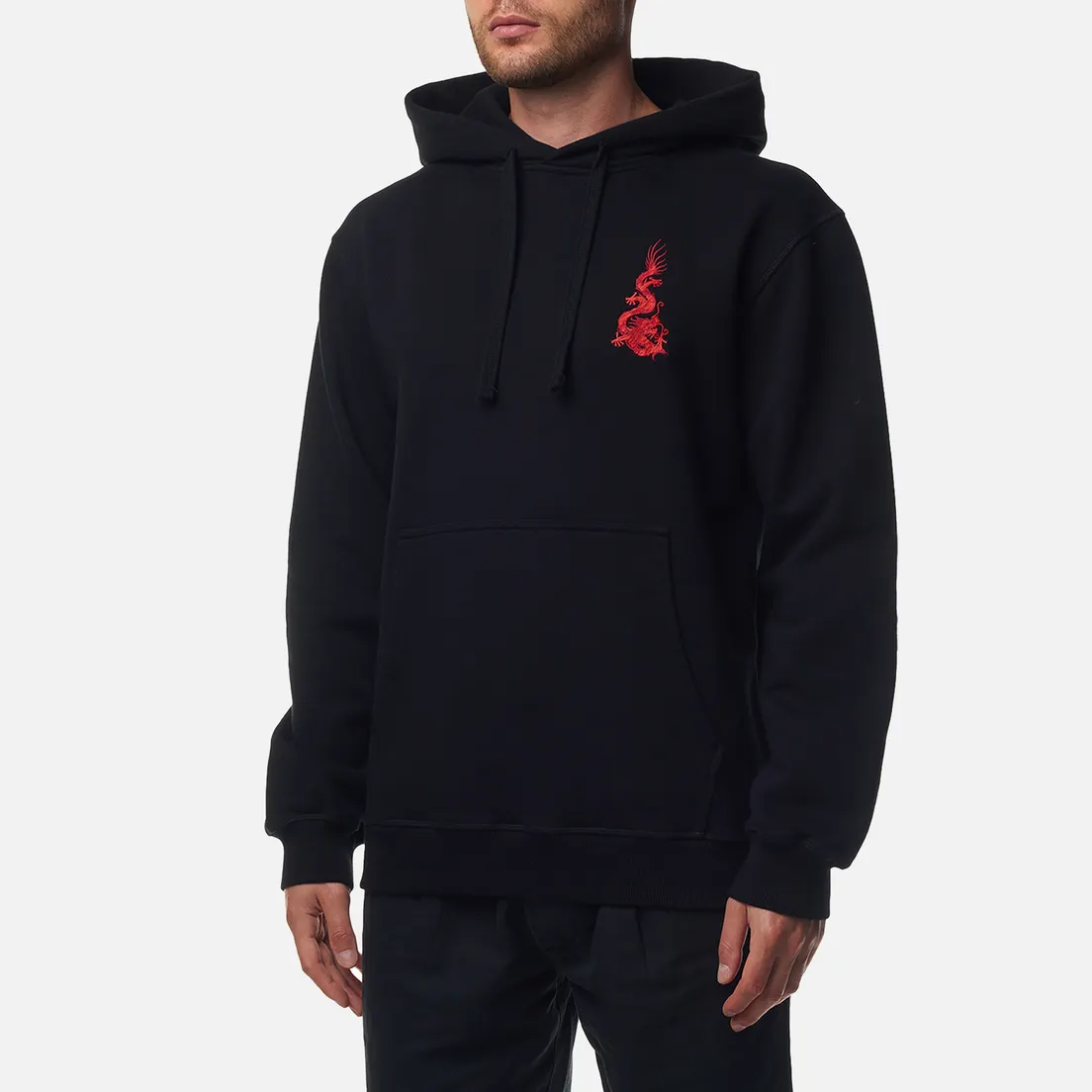 maharishi Мужская толстовка Original Dragon Embroidered Hoodie