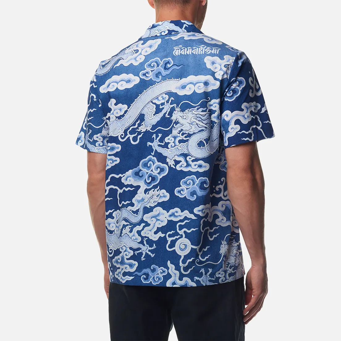 maharishi Мужская рубашка Cloud Dragon Camp Collar