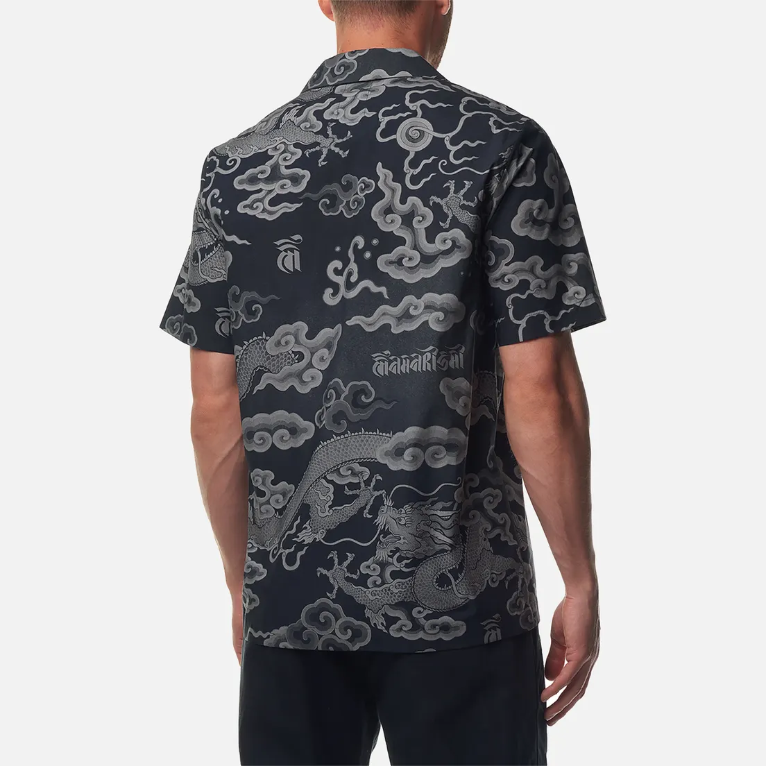 maharishi Мужская рубашка Cloud Dragon Camp Collar