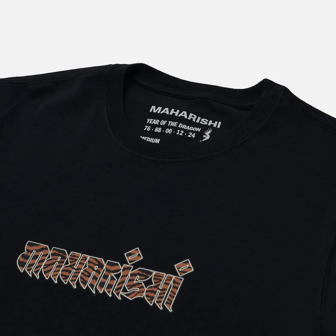 maharishi Мужская футболка x Tashi Mannox Tiger Fur Calligraphy