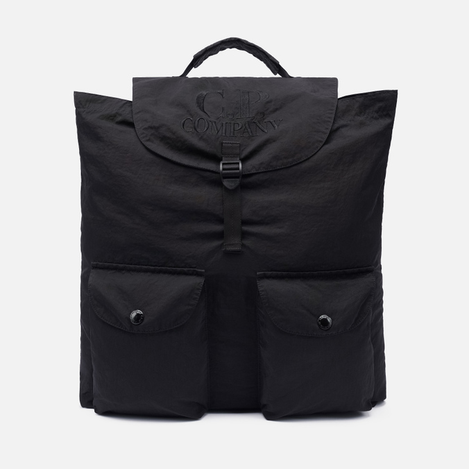 Рюкзак C.P. Company, цвет чёрный, размер UNI 12CMAC168A005269G 999 Nylon B Logo - фото 1