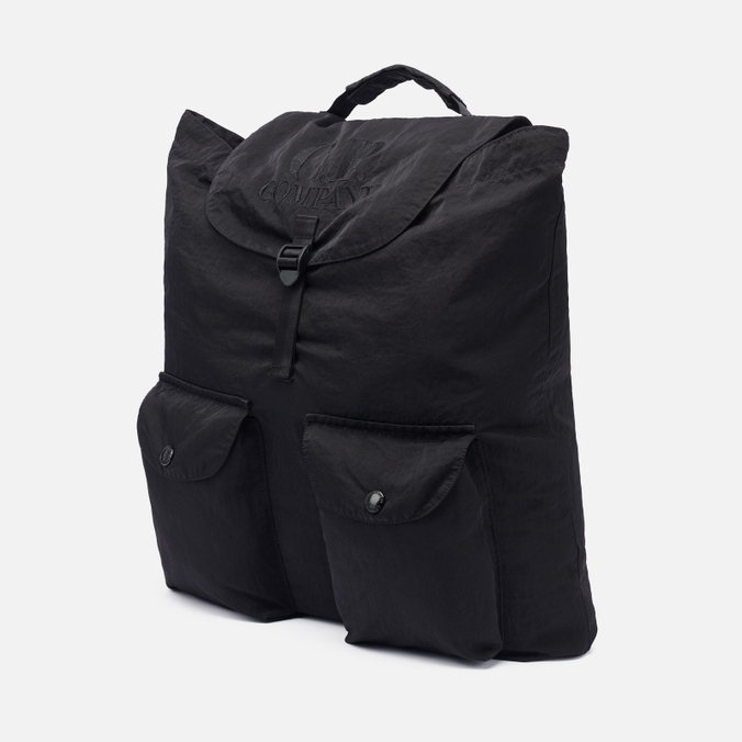 Рюкзак C.P. Company, цвет чёрный, размер UNI 12CMAC168A005269G 999 Nylon B Logo - фото 2