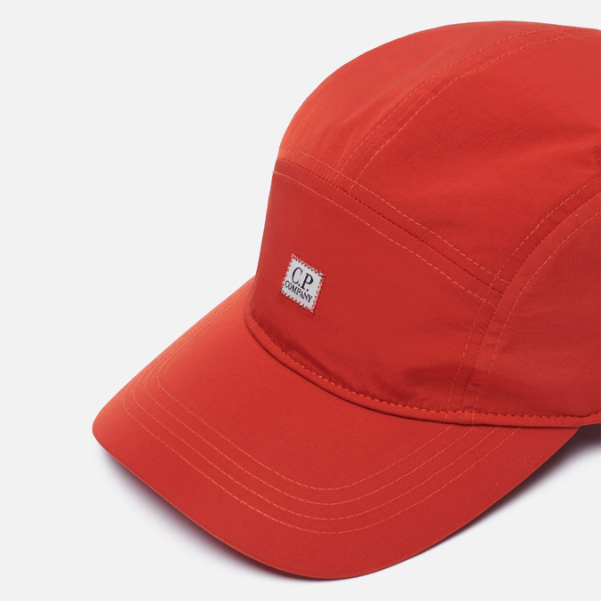 Кепка C.P. Company, цвет красный, размер UNI 12CMAC173A005434A 455 Chrome Logo Garment Dyed - фото 3