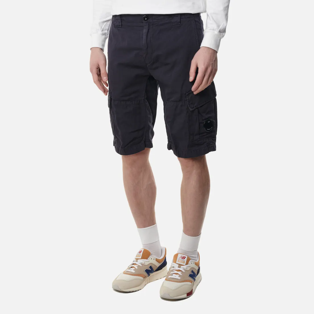C.P. Company Мужские шорты Cotton/Linen Cargo