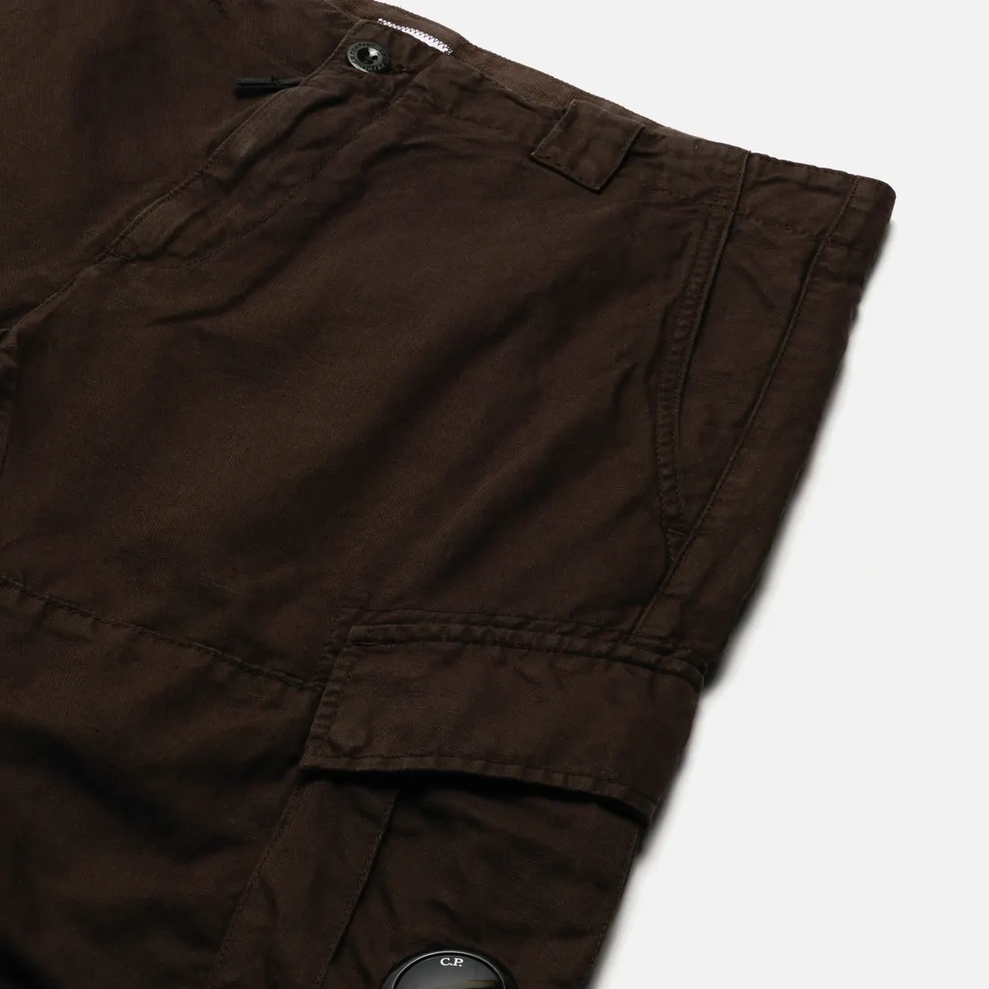 C.P. Company Мужские шорты Cotton/Linen Cargo