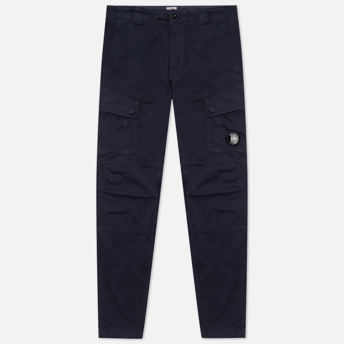 Мужские брюки C.P. Company, цвет синий, размер 50