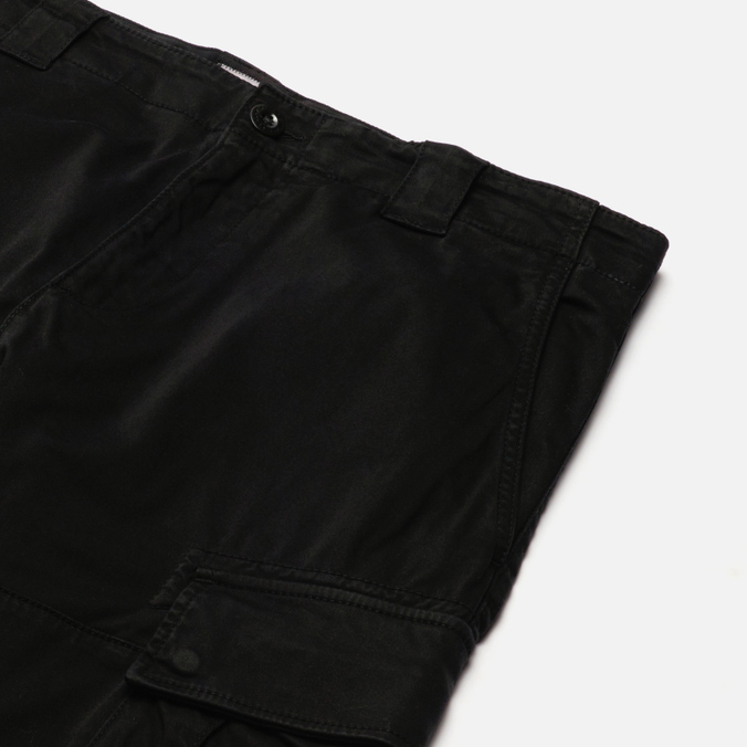 Мужские брюки C.P. Company, цвет чёрный, размер 56 12CMPA056A005694G 999 Pro-Stretch Sateen Cargo Ergonomic Fit - фото 2