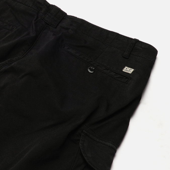 Мужские брюки C.P. Company, цвет чёрный, размер 56 12CMPA056A005694G 999 Pro-Stretch Sateen Cargo Ergonomic Fit - фото 3