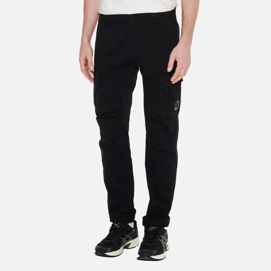 C.P. Company Мужские брюки Pro-Stretch Sateen Cargo Ergonomic Fit