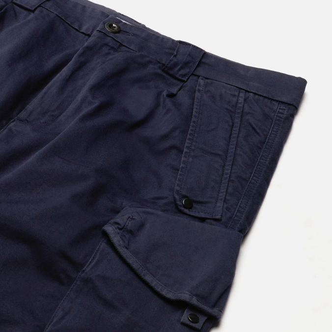 Мужские брюки C.P. Company, цвет синий, размер 54 12CMPA059A005694G 888 Pro-Stretch Sateen Cargo Loose Fit - фото 2