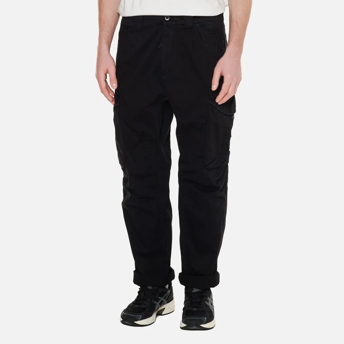 C.P. Company Мужские брюки Pro-Stretch Sateen Cargo Loose Fit