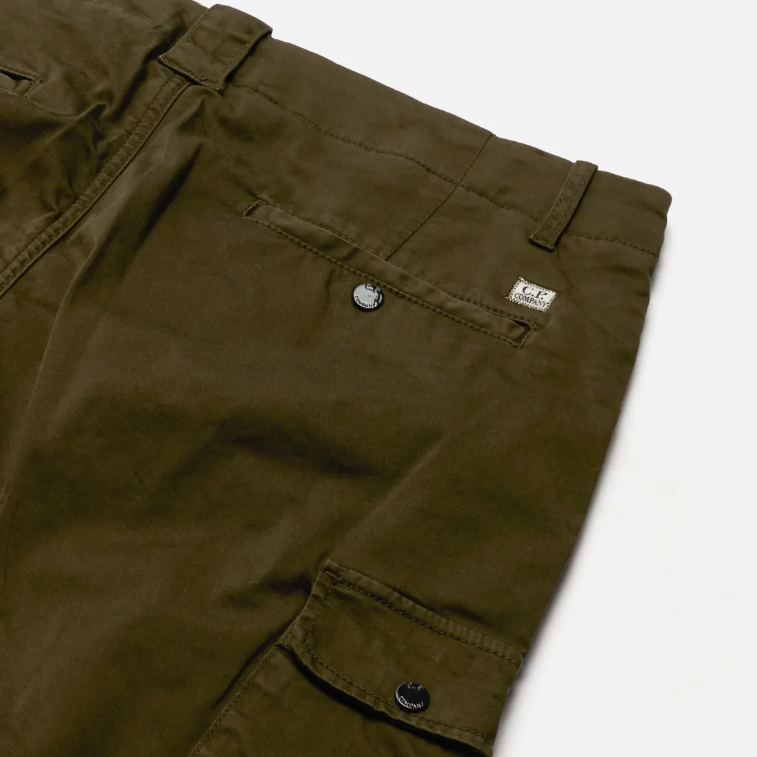 C.P. Company Мужские брюки Pro-Stretch Sateen Ergonomic Cargo