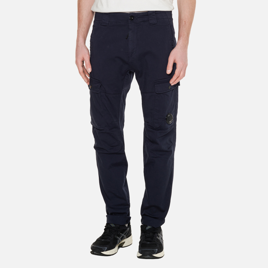 C.P. Company Мужские брюки Pro-Stretch Sateen Ergonomic Cargo