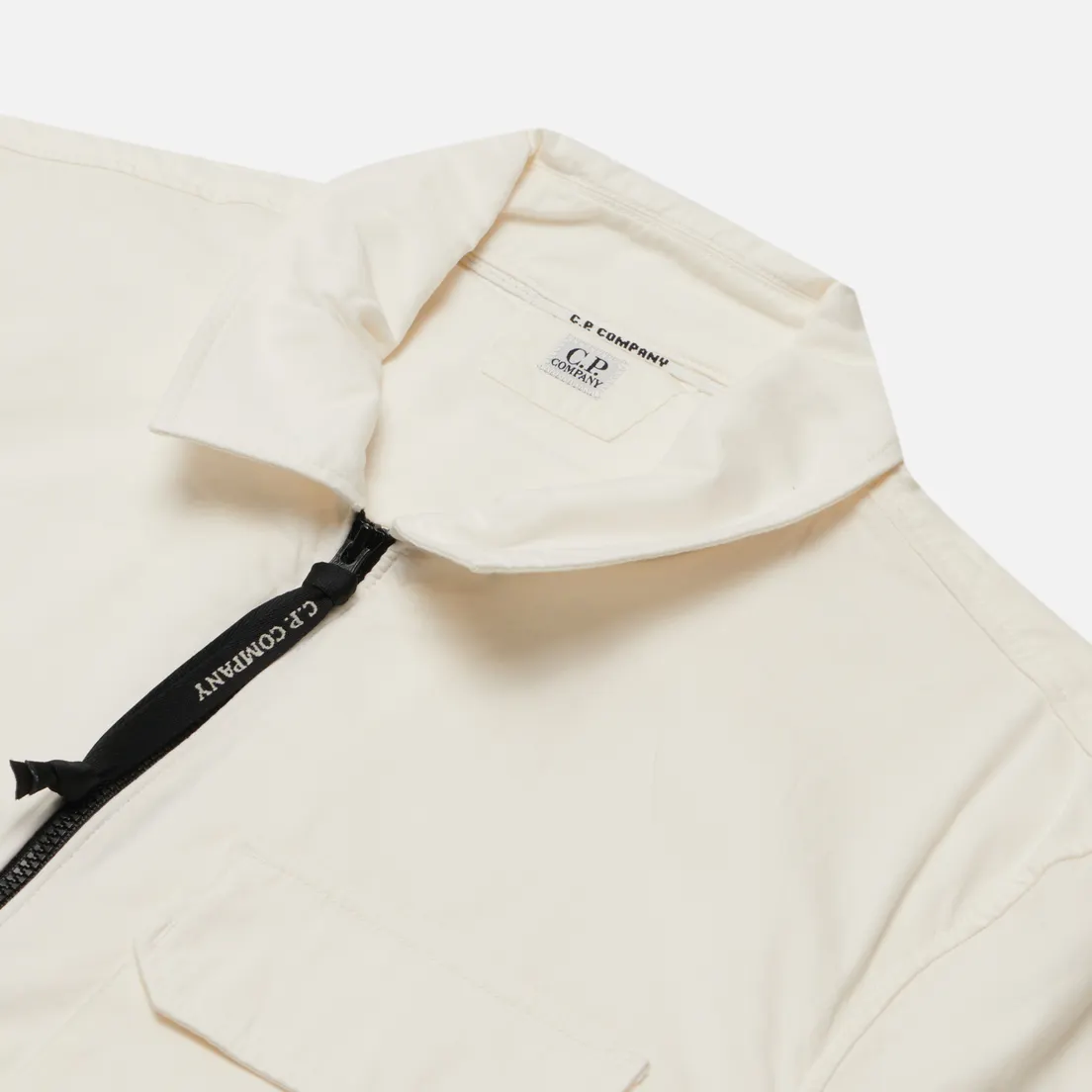 C.P. Company Мужская рубашка Emerized Gabardine Zipped