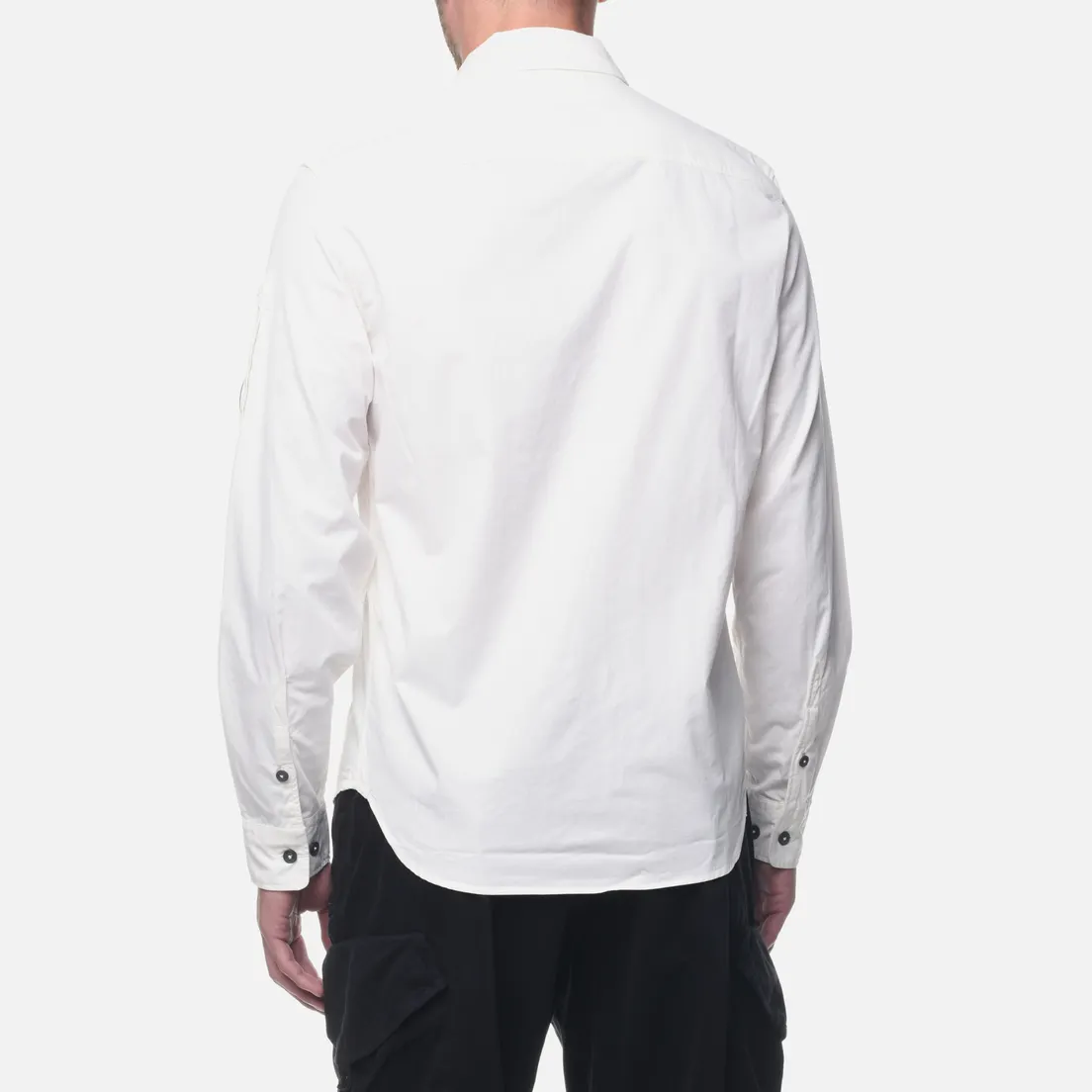 C.P. Company Мужская рубашка Emerized Gabardine Zipped