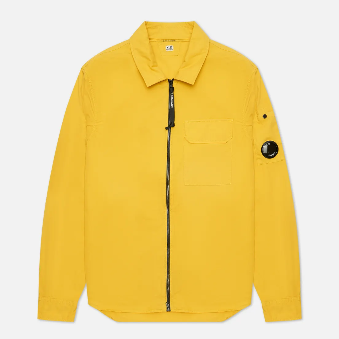 C.P. Company Мужская рубашка Emerized Gabardine Zipped