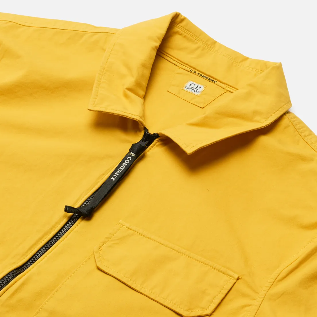 C.P. Company Мужская рубашка Emerized Gabardine Zipped