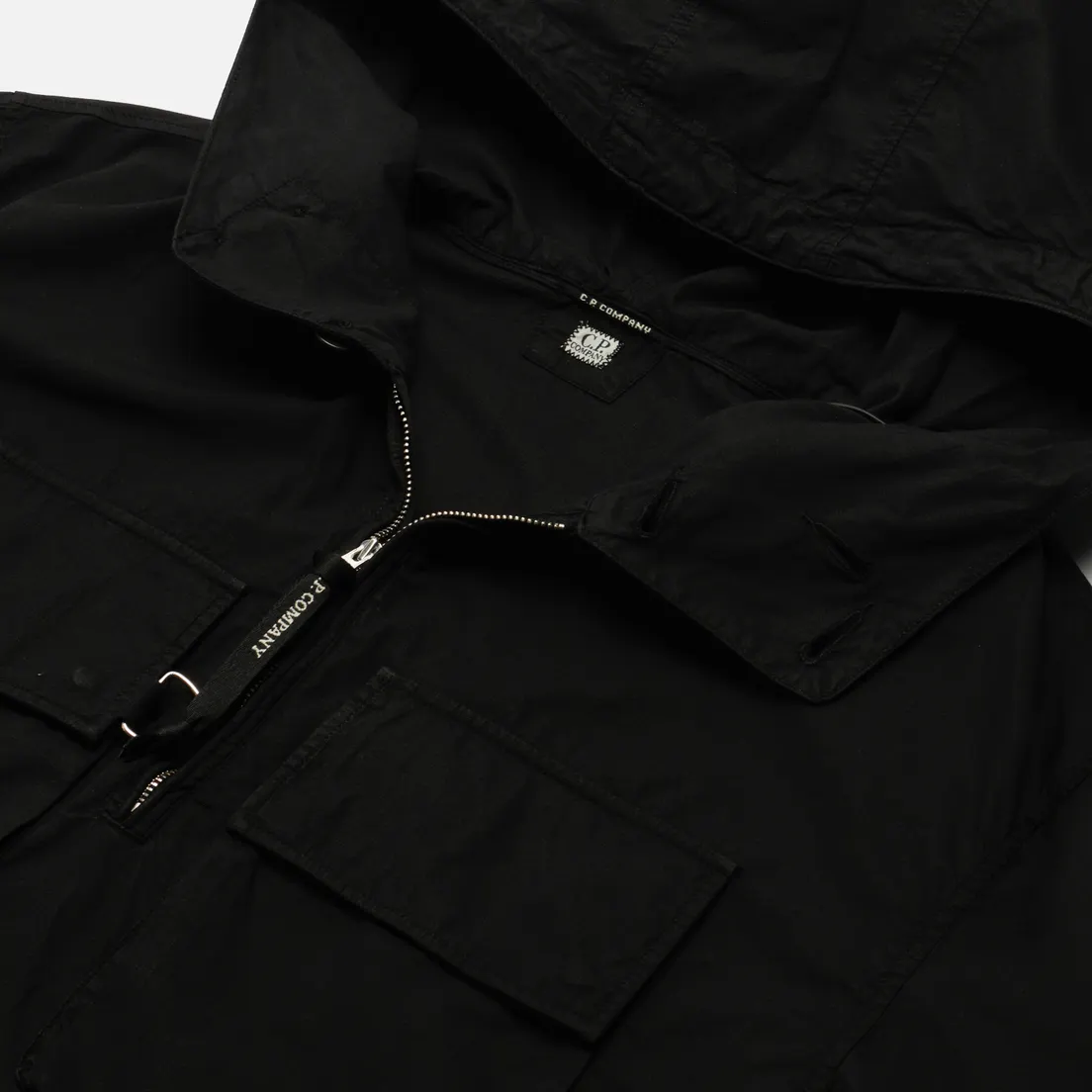 C.P. Company Мужская рубашка Cotton Ripstop Hooded