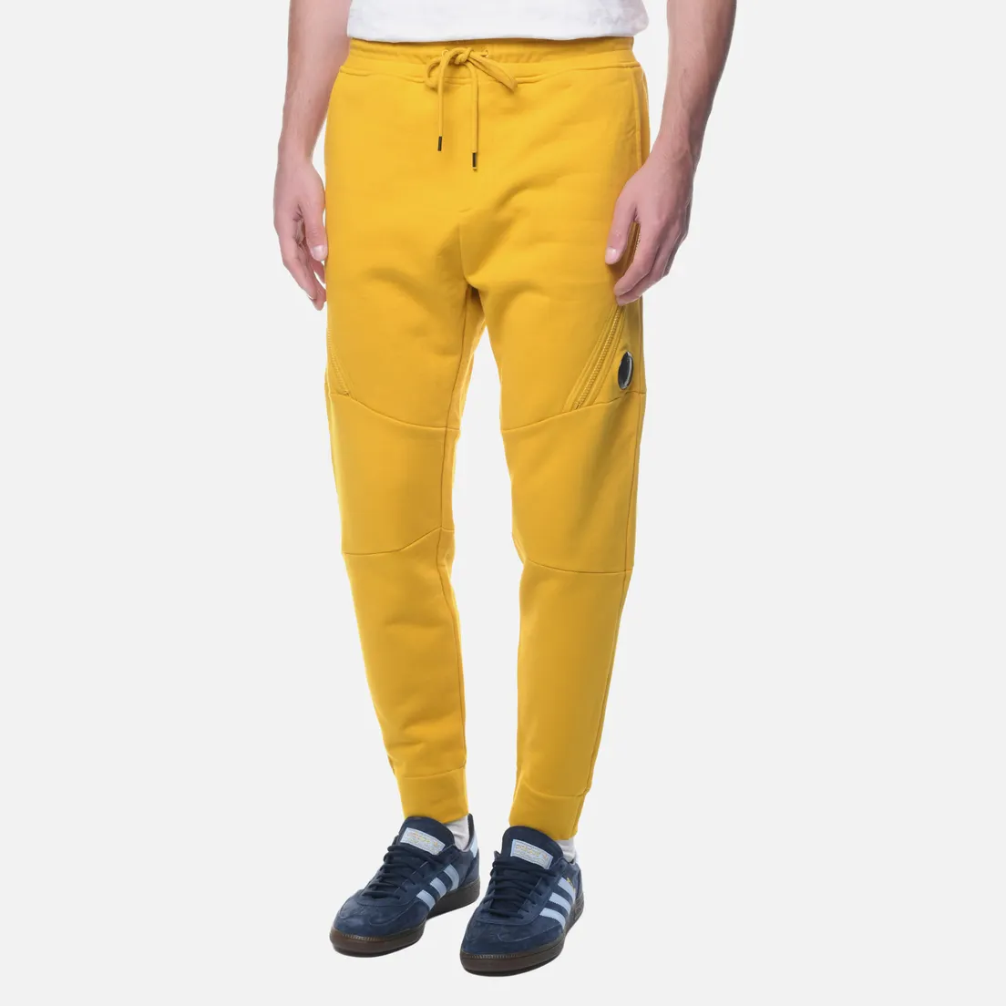 C.P. Company Мужские брюки Diagonal Raised Fleece Tapered