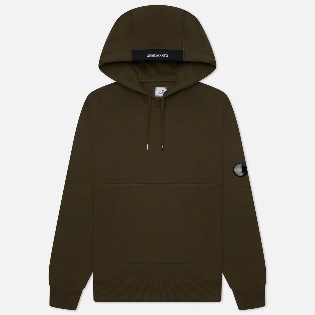 C.P. Company Мужская толстовка Diagonal Raised Fleece Pullover Hoodie