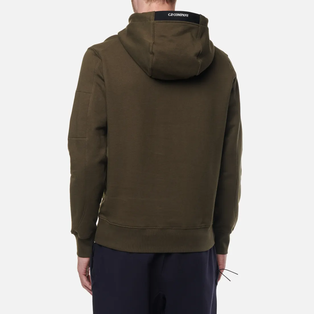 C.P. Company Мужская толстовка Diagonal Raised Fleece Pullover Hoodie