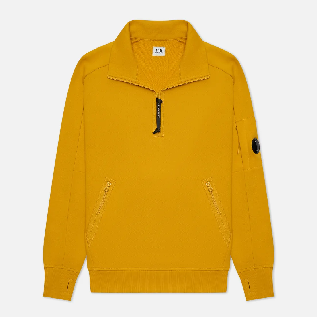 C.P. Company Мужская толстовка Diagonal Raised Fleece Half Zip