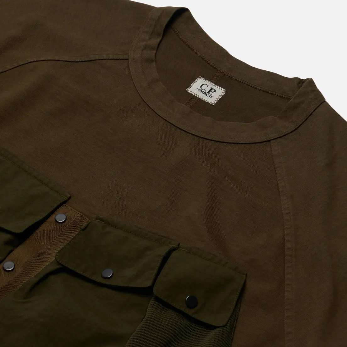C.P. Company Мужская толстовка Heavy Jersey Mixed Garment Dyed