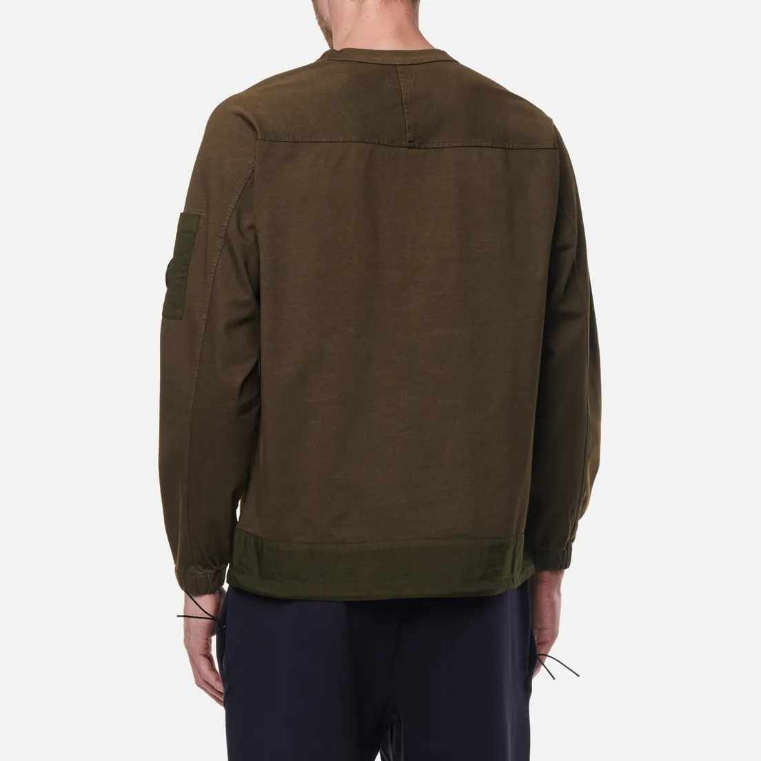 C.P. Company Мужская толстовка Heavy Jersey Mixed Garment Dyed