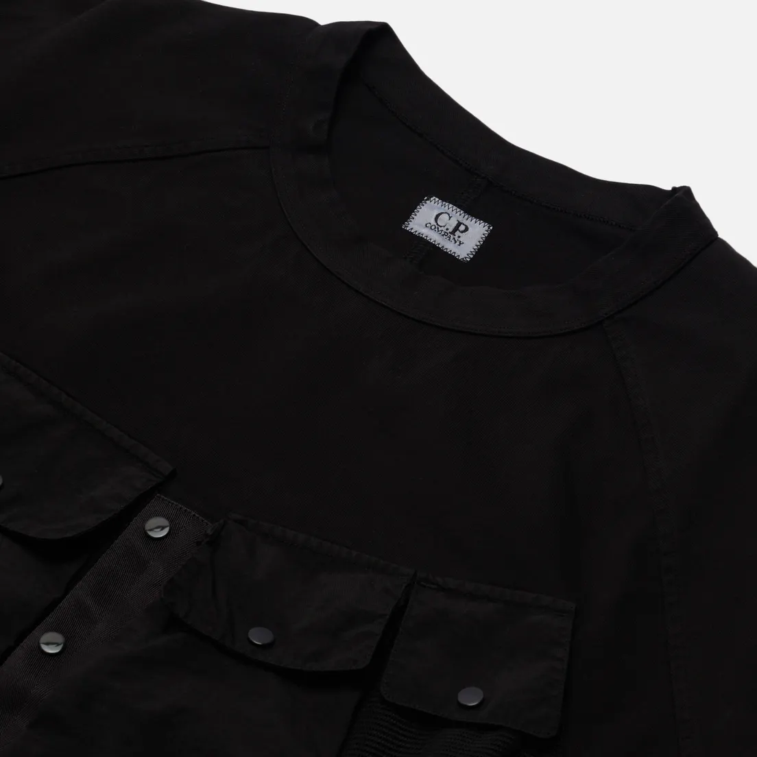 C.P. Company Мужская толстовка Heavy Jersey Mixed Garment Dyed
