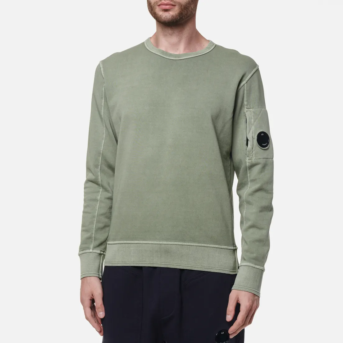 C.P. Company Мужская толстовка Cotton Fleece Resist Dyed