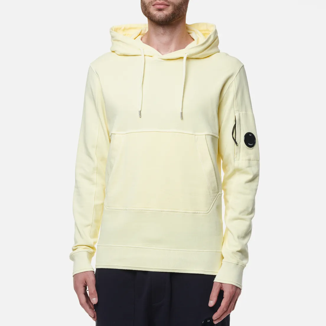 C.P. Company Мужская толстовка Cotton Fleece Resist Dyed Hoodie