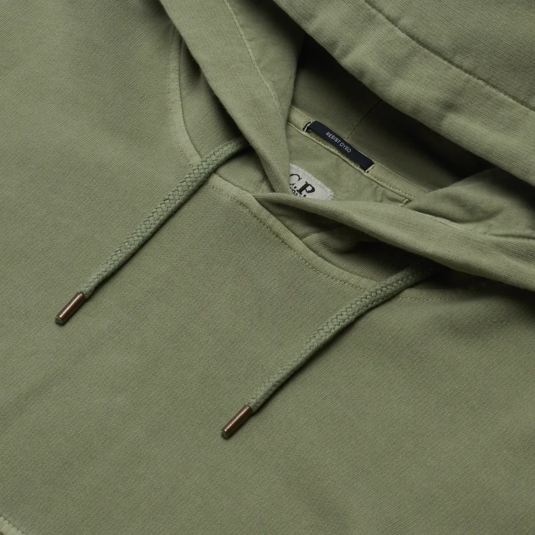 C.P. Company Мужская толстовка Cotton Fleece Resist Dyed Hoodie