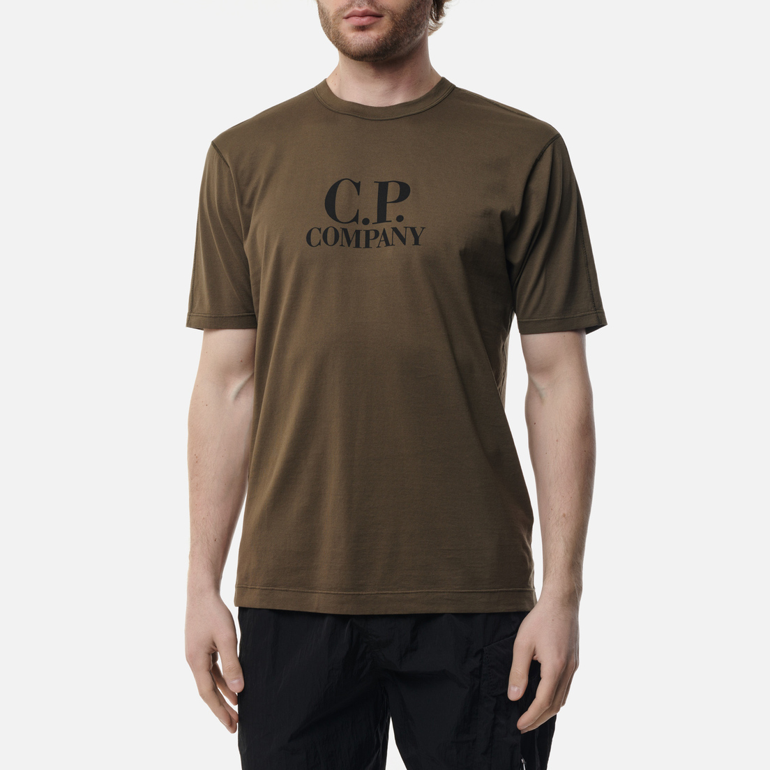 C.P. Company Мужская футболка Mercerized Jersey Logo