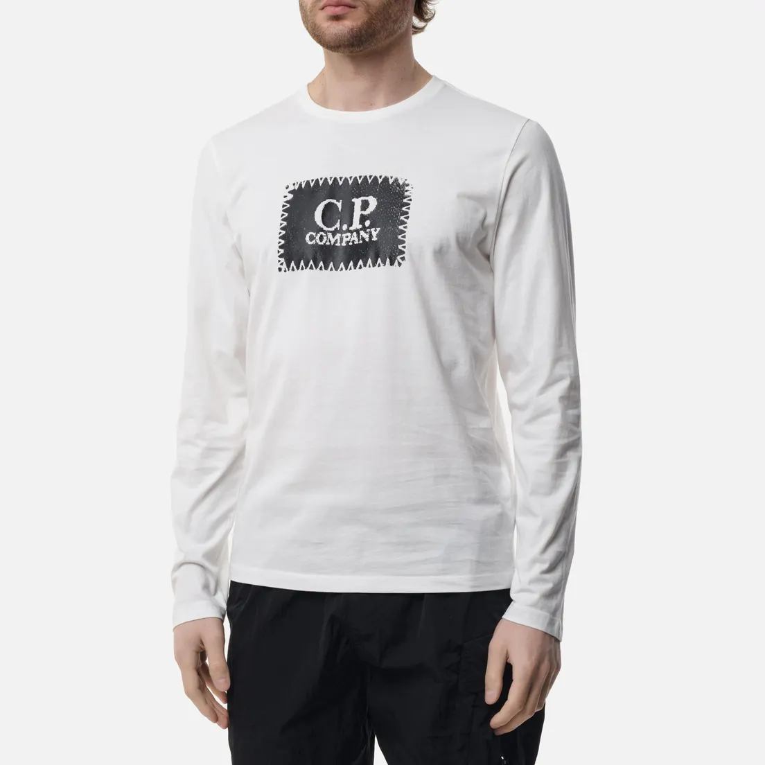 C.P. Company Мужской лонгслив Jersey Label