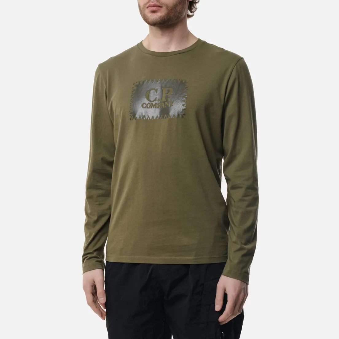 C.P. Company Мужской лонгслив Jersey Label