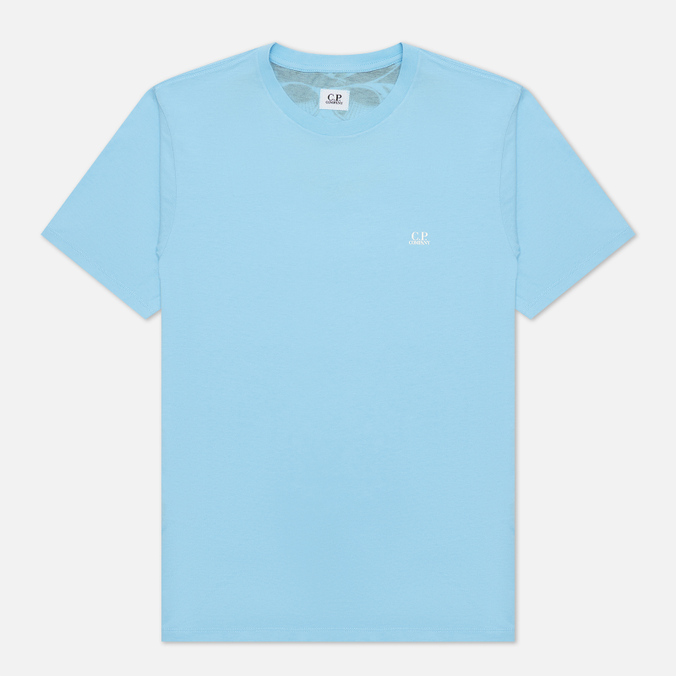 Мужская футболка C.P. Company, цвет голубой, размер XL 12CMTS044A005100W 832 Jersey Goggle Graphic - фото 1
